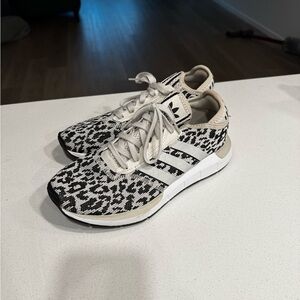 Adidas Women's Leopard Print Sneakers
